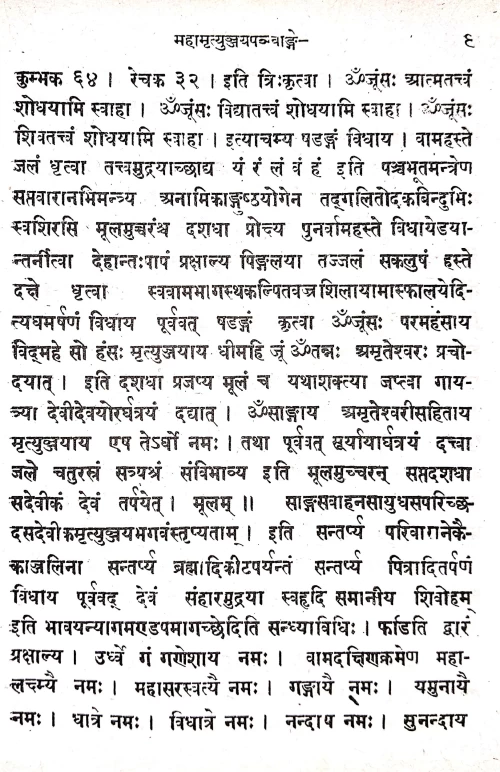 Mahamrityunjayapanchanga